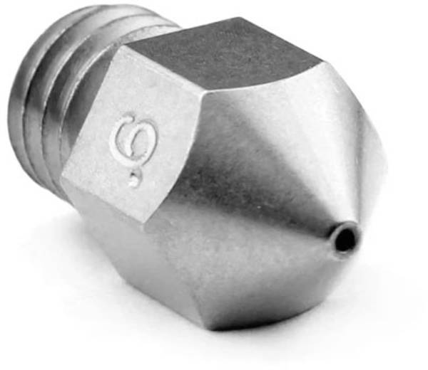 Micro-Swiss micro-Swiss mondstuk MK8 MakerBot 0,6 mm Geschikt voor: MakerBot Replicator Mini MK8 Plated Wear Resistant Nozzle M2549-06