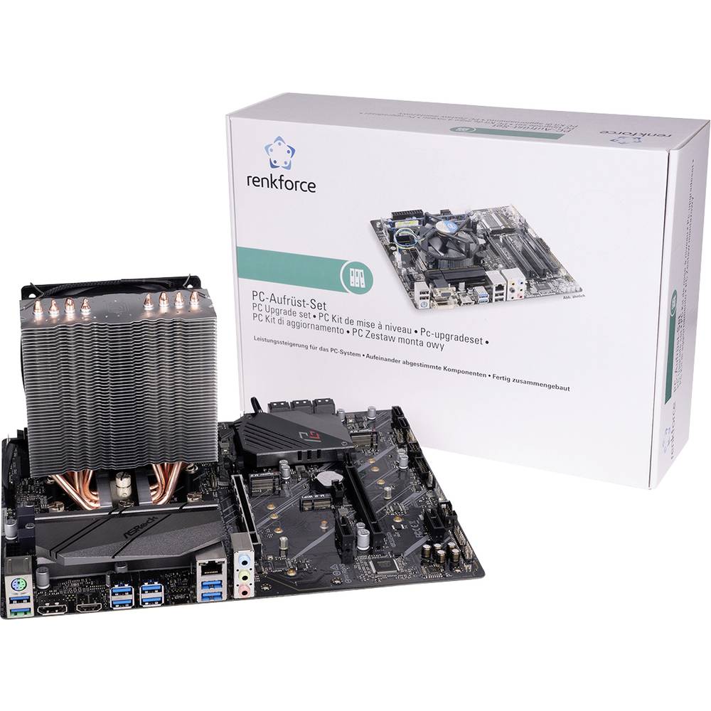 Renkforce PC tuning kit (gaming) AMD Ryzen 5 5600X (6 x 4.6 GHz) 16 GB AMD Radeon Vega Graphics ATX