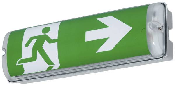 B-SAFETY BR564230 LED-vluchtwegverlichting  Wandopbouwmontage Uitgang, Vluchtweg, Rechts, Links