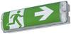 B-SAFETY BR564230 LED-vluchtwegverlichting Wandopbouwmontage Uitgang, Vluchtweg, Rechts, Links