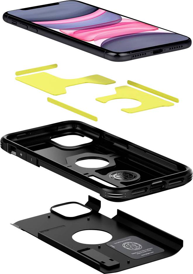 Spigen Tough Armor Backcover Apple iPhone 11 - Zwart-5