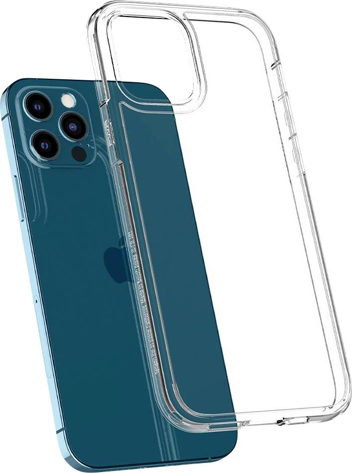Spigen Ultra Hybrid Backcover Apple iPhone 12 (Pro) - Transparant-5