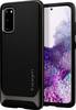 Spigen Neo Hybrid Case voor Samsung Galaxy S20 Smartphone - Gunmetal - Valbestendig - Thermoplastisch polyurethaan (TPU)