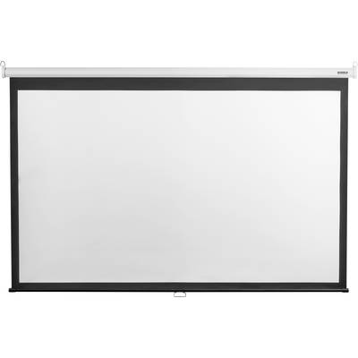 Canvas op witte achtergrond, klaar voor projectie.