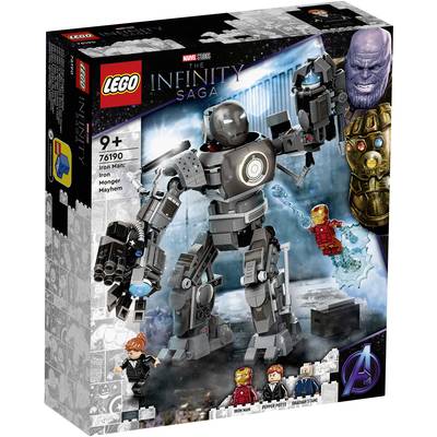 LEGO® MARVEL SUPER HEROES 76190 Iron Man en de chaos door Iron Monger
