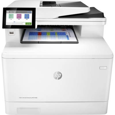HP Color LaserJet Enterprise M480f MFP Multifunctionele laserprinter (kleur)  A4 Printen, scannen, kopiëren, faxen ADF, 