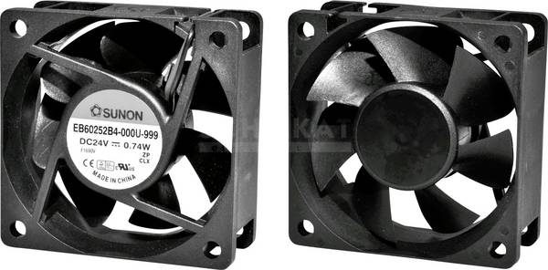 Sunon EE60251B1-A99 Axiaalventilator 12 V/DC 39.91 m³/h (l x b x h) 60 x 60 x 25 mm