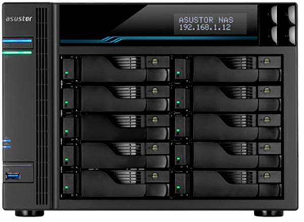 ASUSTOR lockerdeur NAS AS6510T 10-bay