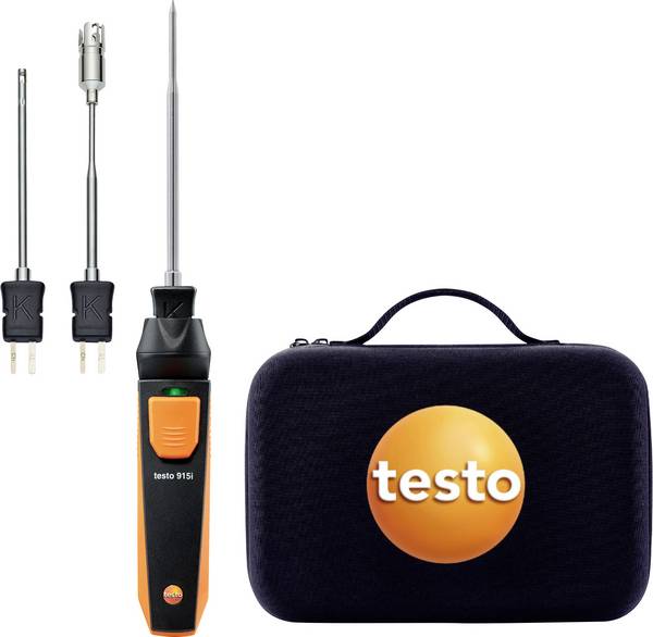 testo 0563 5915 Temperatuursonde    -60 - +400 °C Met Bluetooth voor smartphones, Met luchtsensor, Met dompel- en insteeksensor, Met oppervlaktesensor