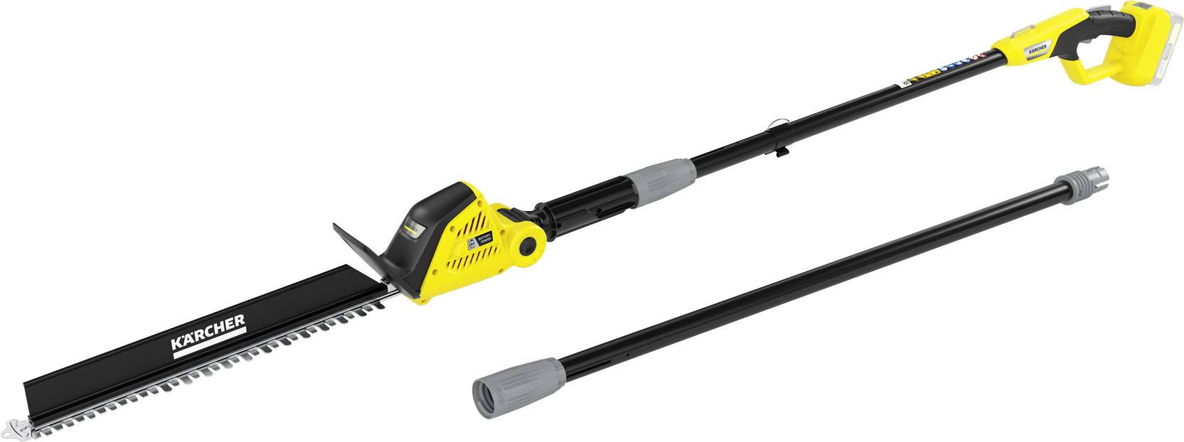 Kärcher Home & Garden Heggenschaar Accu Met draaggordel, Met verlenging 18 V Li-ion