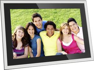 Conrad Braun Phototechnik DigiFrame 10X WiFi Digitale fotolijst 25.7 cm 10.1 inch Energielabel: C (A - G) 1920 x 1200 Pixel 16 ... aanbieding