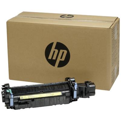 Een HP-cartridge en zijn bijbehorende doos zijn afgebeeld.