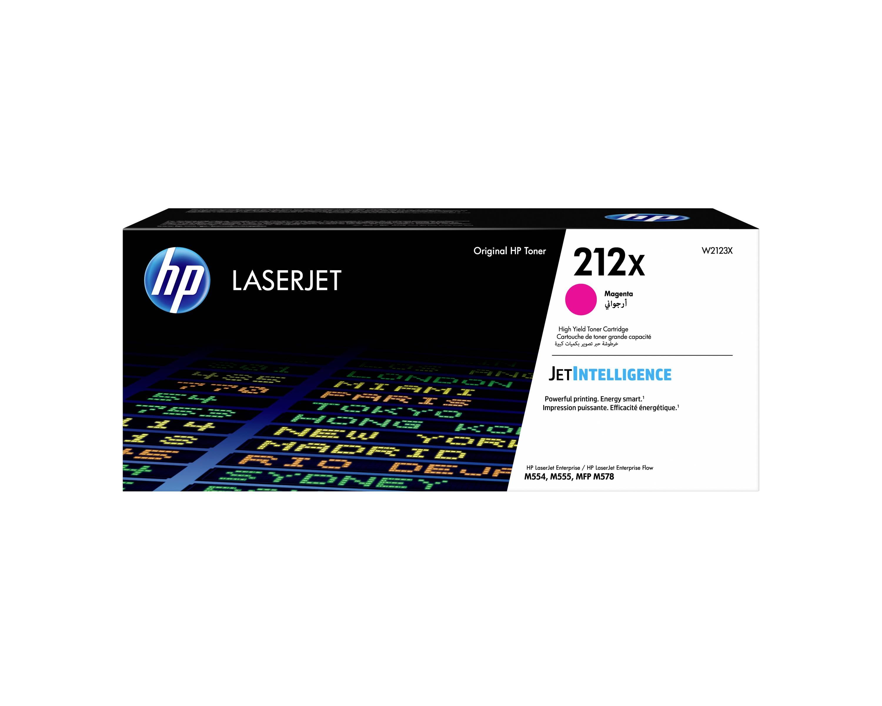 HP 212X W2123X Toner Magenta 0 bladzijden Origineel Tonercassette