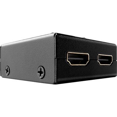 LINDY 2 Port HDMI 18G Bidirektionaler Switch HDMI-switch 2 poorten  3840 x 2160 Pixel