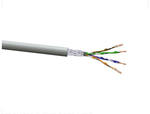 VOKA Kabelwerk 10258000-500 Netwerkkabel CAT 5e SF/UTP 4 x 2 x 0.128 mm² + 0 2 x 0.128 mm² Grijs (RAL 7035) 500 m