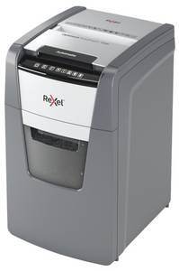 Conrad Rexel Optimum AutoFeed+ 130X Papierversnipperaar 130 vellen Micro cut 4 x 28 mm P-4 44 l Ook geschikt voor Paperclips, N... aanbieding