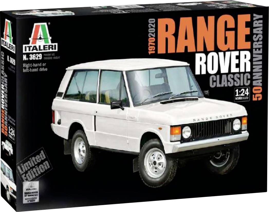 Italeri 3629 Range Rover Classic 50th Anniv. Auto (bouwpakket) 1:24