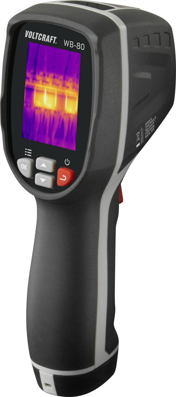 VOLTCRAFT WB-80 Warmtebeeldcamera  -20 tot 600 °C 32 x 32 Pixel 9 Hz Geïntegreerde digitale camera