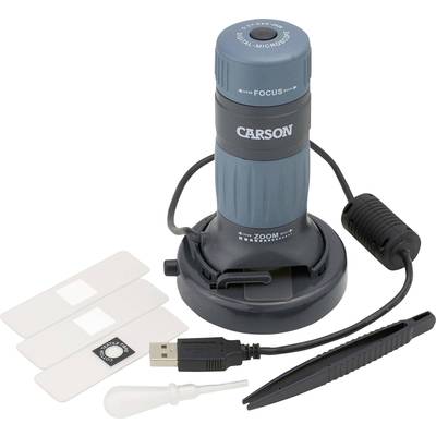 Digitaal microscoop met USB-aansluiting, objectglaasjes, pipet en pincet. Ideaal voor vergrotingen en nauwkeurige observaties.