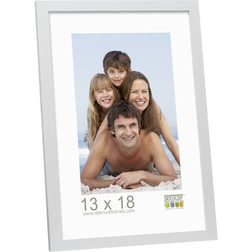 Deknudt Frames Fotolijst - Zilver - S44CD1 - Voor foto: 20x30 cm