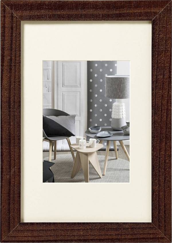 walther+ design HO040N Wissellijst Papierformaat: 30 x 40 cm  Bruin