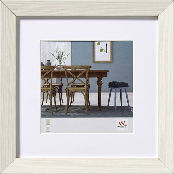 walther+ design EF440W Wissellijst Papierformaat: 40 x 40 cm (b x h) 40 cm x 40 cm Wit