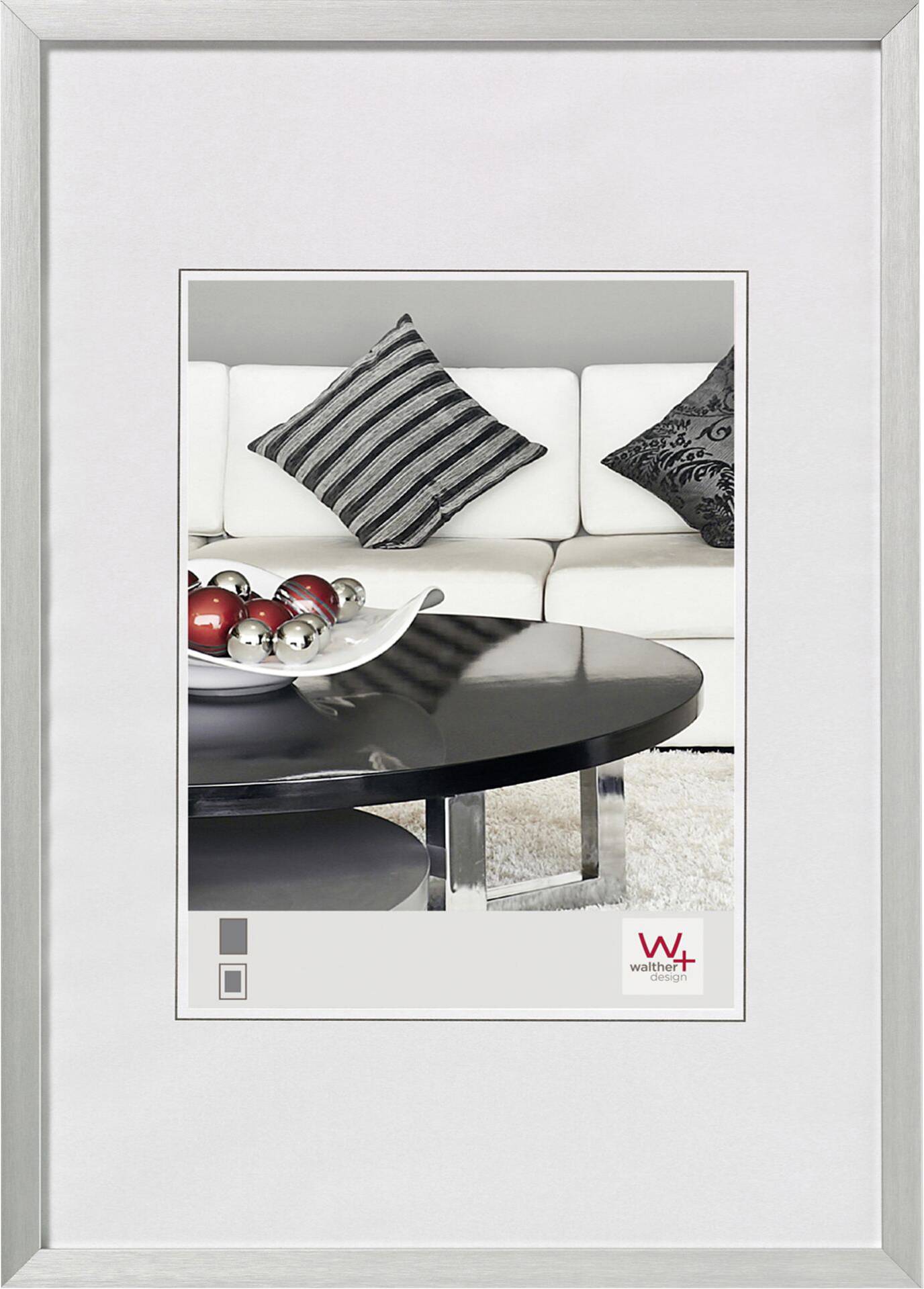 Walther Chair DIN A3 29,7x42 aluminium zilver AJ342S