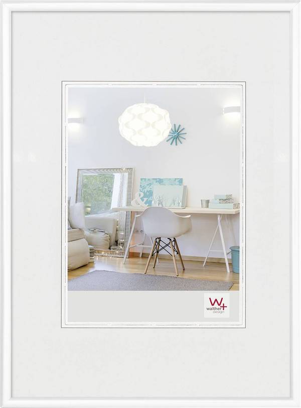 walther+ design KV520W Wissellijst Papierformaat: 20 x 15 cm (b x h) 20 cm x 15 cm Wit