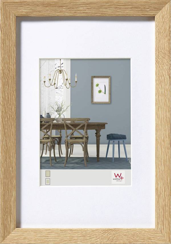 walther+ design EF040E Wissellijst Papierformaat: 20 x 27 cm  Eiken