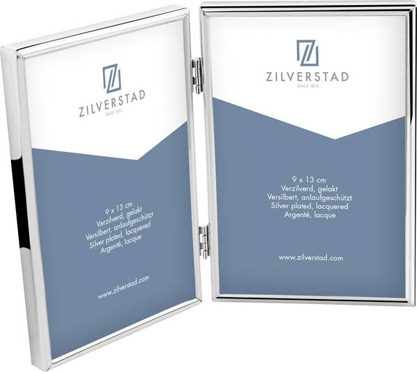 Zilverstad 6999052 Wissellijst Papierformaat: 13 x 18 cm  Zilver