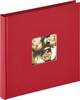 walther+ design FA-199-R Fotoalbum (b x h) 18 cm x 18 cm Rood 30 bladzijden
