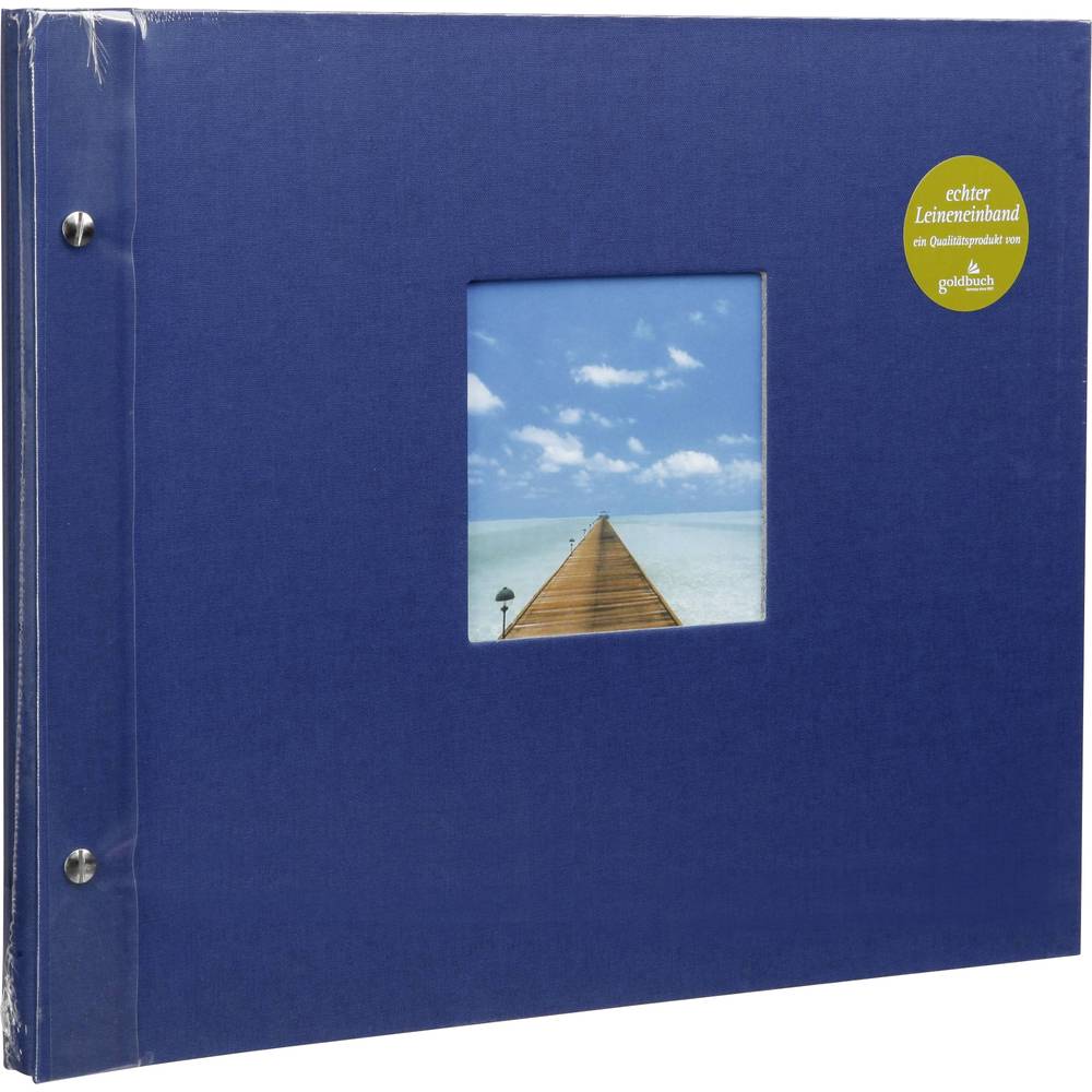 Goldbuch Bella Vista foto-album Blauw 40 vel Hardcover-binding