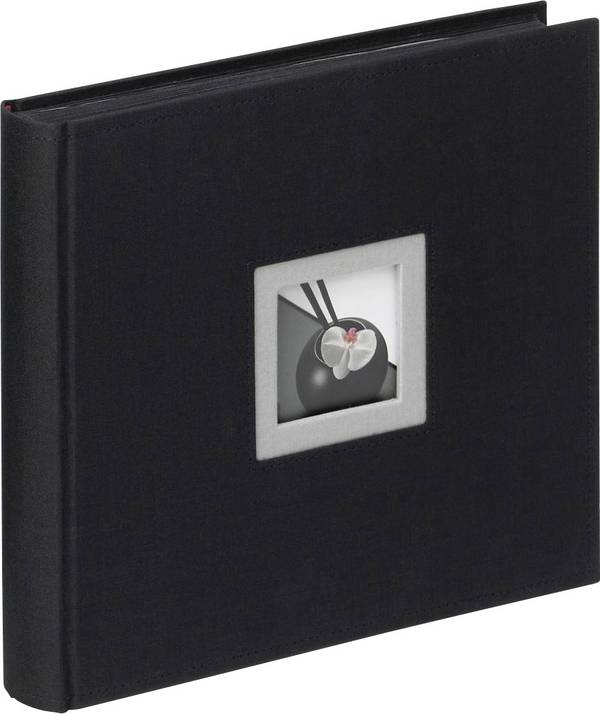 walther+ design  FA-209-B Fotoalbum (b x h) 27 cm x 26 cm Zwart 50 bladzijden