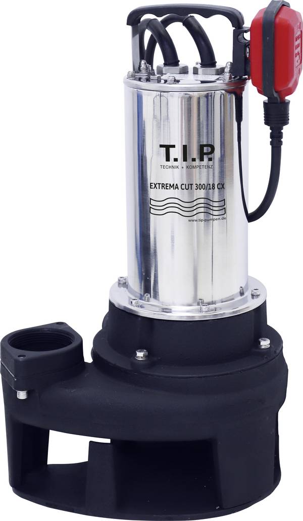 T.I.P. - Technische Industrie Produkte 30277 EXTREMA CUT 300/18 CX Dompelpomp voor vervuild water  18000 l/h 18 m