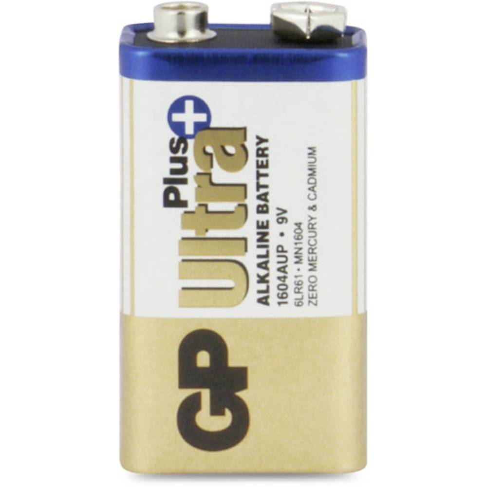 GP Batteries Ultra Plus Alkaline 9V