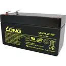 Long WP1.2-12 Loodaccu 12 V 1.2 Ah Loodvlies (AGM) (b x h x d) 97 x 59 x 43 mm Kabelschoen 4.8 mm VDS-certificering, Ger