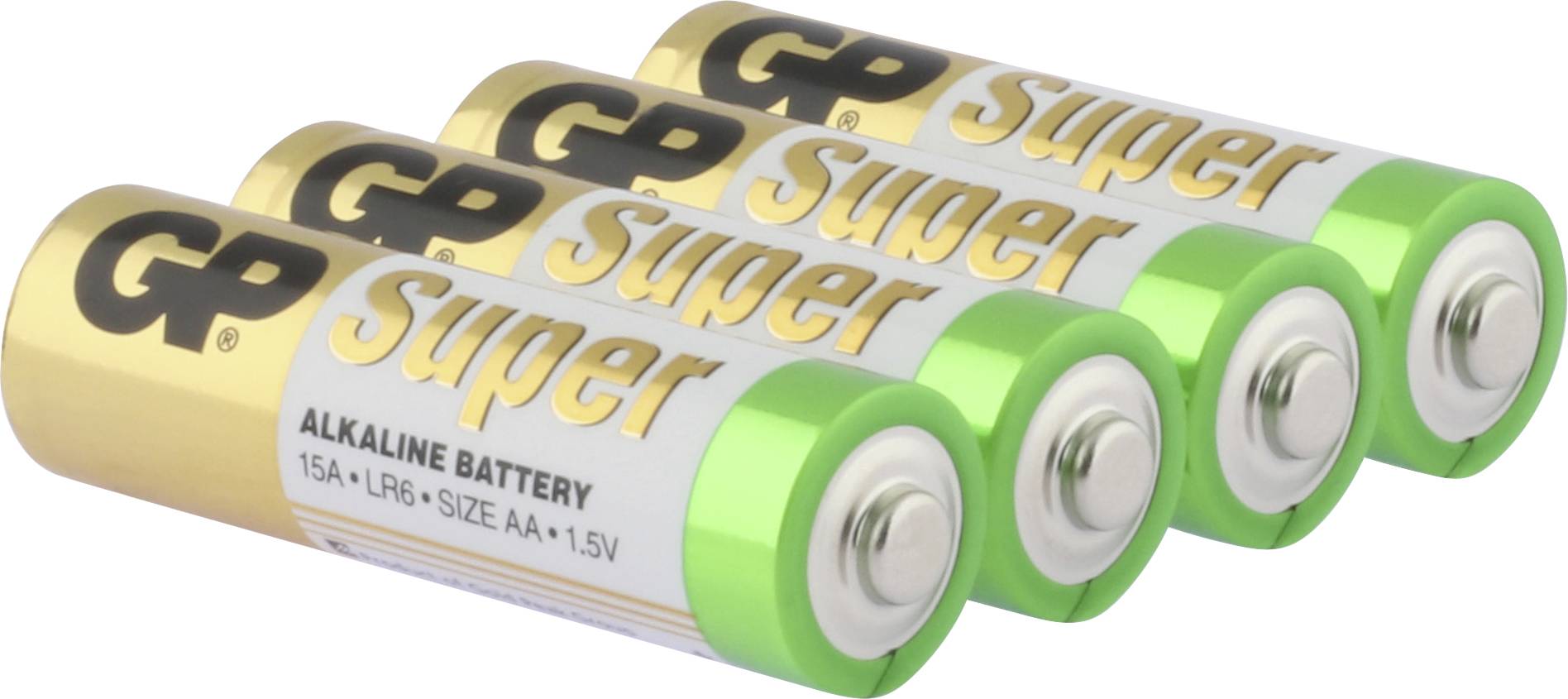 GP Super AA batterij (penlite) Alkaline 1.5 V 4 stuk(s)