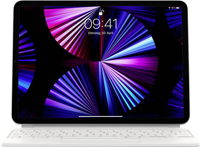 Apple Magic Keyboard Tablettoetsenbord met BookCover Geschikt voor merk (tablet): Apple iPad Air (5e generatie), iPad Ai-1