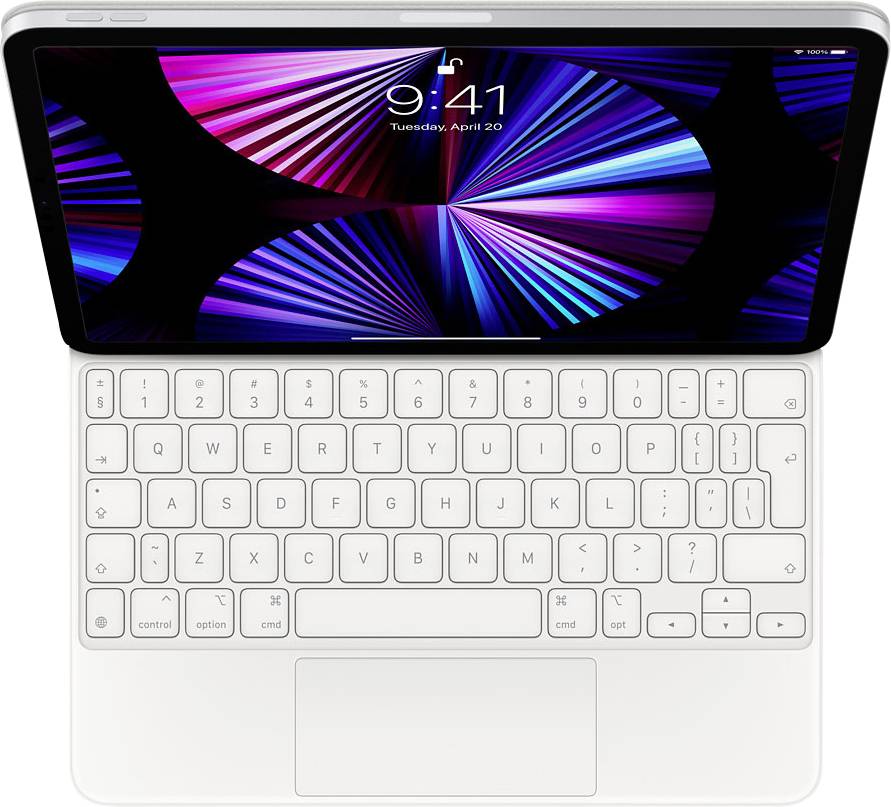Apple Magic Keyboard Tablettoetsenbord met BookCover Geschikt voor merk (tablet): Apple iPad Air (5e generatie), iPad Ai-0