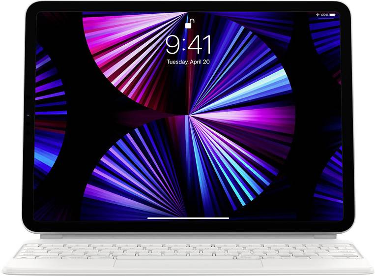 Apple Magic Keyboard Tablettoetsenbord met BookCover Geschikt voor merk (tablet): Apple iPad Air (5e generatie), iPad Ai-1