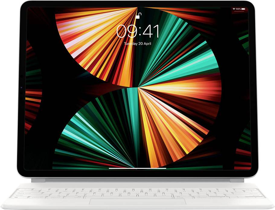 Apple Magic Keyboard Tablettoetsenbord met BookCover Geschikt voor merk (tablet): Apple iPad Pro 12.9 (5e generatie), iP-1