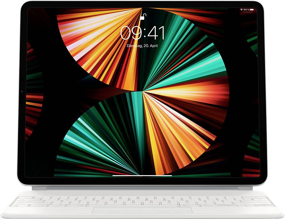 Apple Magic Keyboard Tablettoetsenbord met BookCover Geschikt voor merk (tablet): Apple iPad Pro 12.9 (5e generatie), iP-1