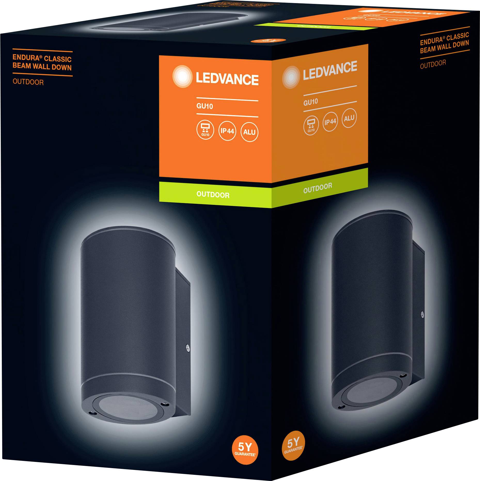 LEDVANCE Endurac Classic Beam Up 4058075554535 Buitenlamp (wand) E27 0 W Donkergrijs-1