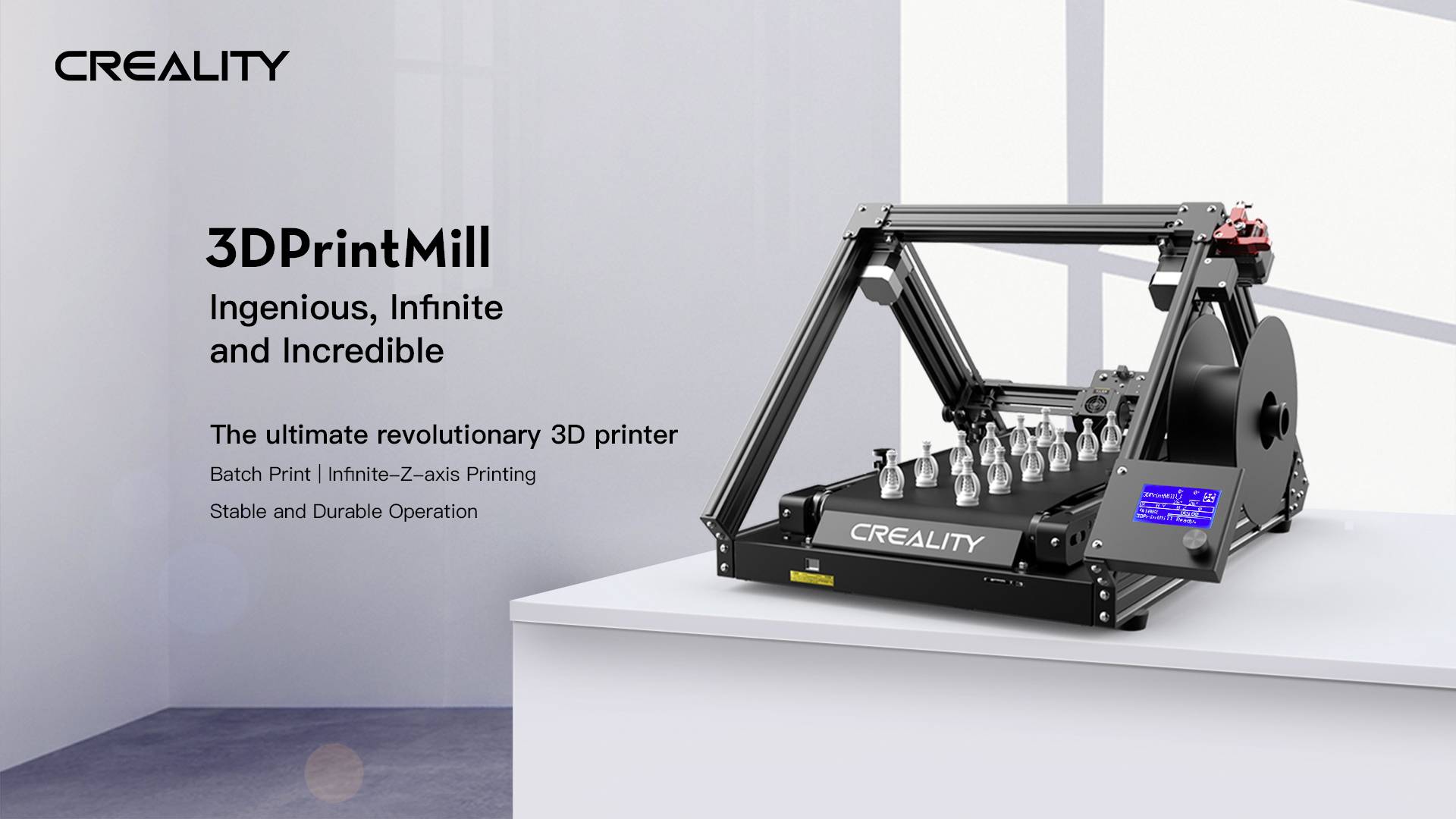 Creality CR-30 Printmill 3D-printer bouwpakket Incl. filament-8
