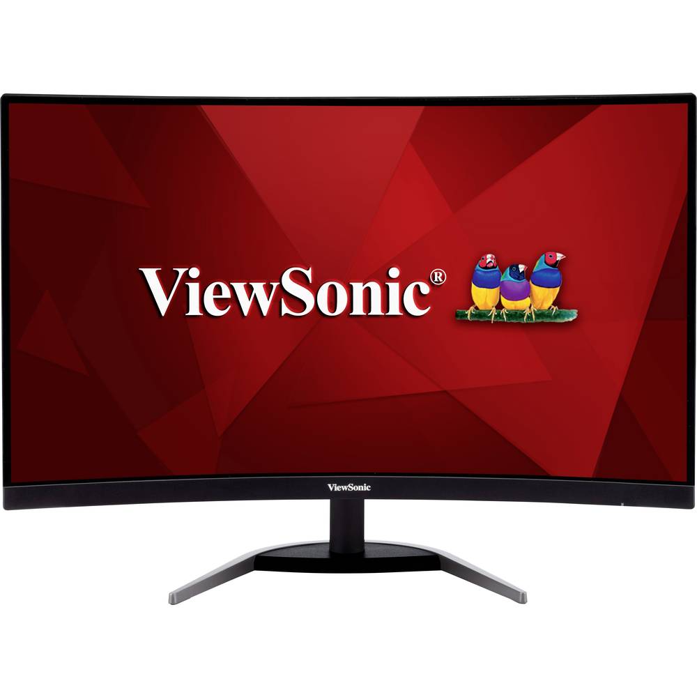 Viewsonic VX2768-PC-MHD Gaming monitor 68.6 cm (27 inch) Energielabel F (A - G) 1920 x 1080 Pixel Full HD 1 ms DisplayPort, HDMI VA LED