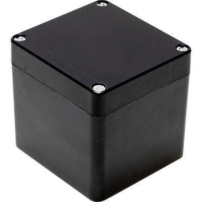 Hammond Electronics 1590ZGRP084BK Universele behuizing 80.5 x 75.50 x 75 Polyester Zwart 1 stuk(s)