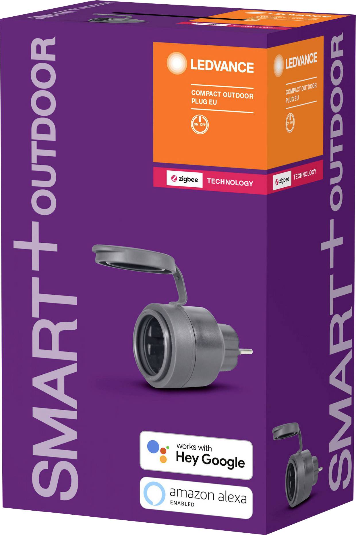 LEDVANCE SMART+ Compact Outdoor Plug 4058075570931 Stopcontact ZigBee Buiten 3680 W-1