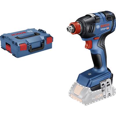 Accuschroefmachine van Bosch met transportkoffer. De schroefmachine is blauw en zwart, ideaal voor doe-het-zelfprojecten en professionele werkzaamheden.