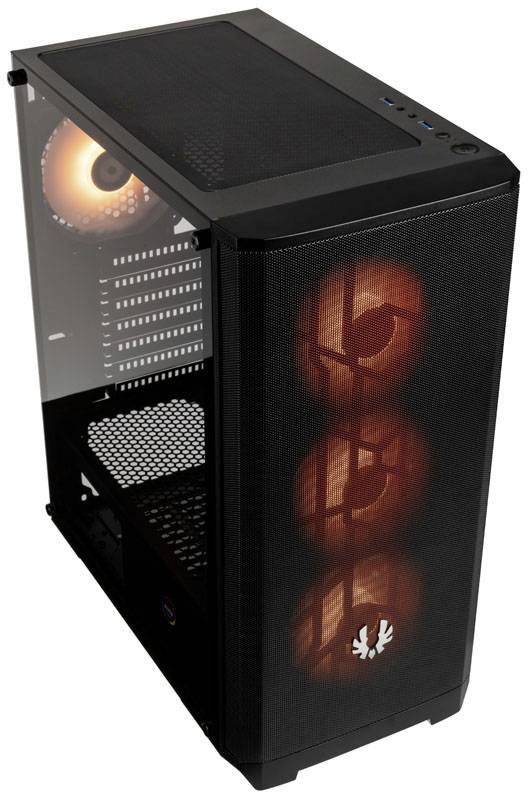 Bitfenix BFC-NSE-300-KKGSK-4A Midi-tower Gaming-behuizing, Behuizing Zwart-2