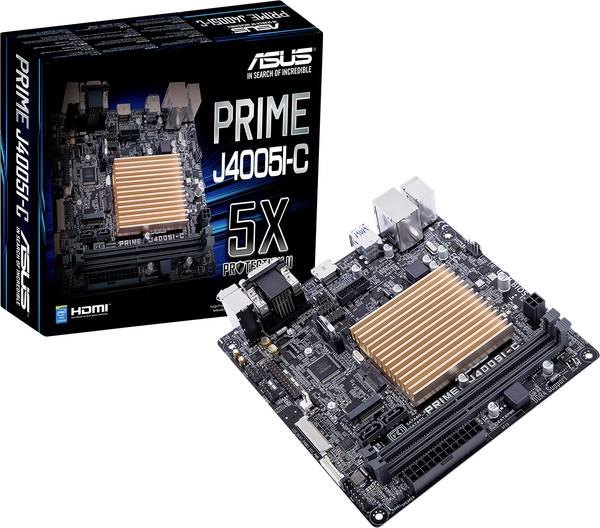 Материнская плата asus prime j4005i c обзор